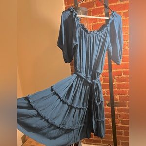 CityChic teal summer dress 16